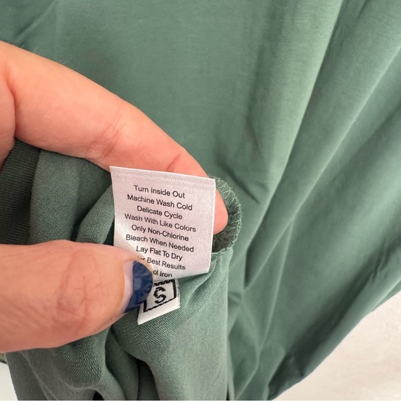 NEW Universal Standard Elizabeth Easy Fit Dress in Silver Pine Size 14 -16 - Picture 8 of 9